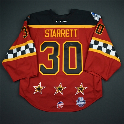 Shane Starrett - 2018 CCM/ECHL All-Star Classic - Mountain Division - Game-Worn Autographed Semi-Final Jersey - 2nd Half Only