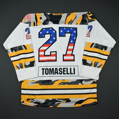 Kathryn Tomaselli - Boston Pride - Game-Issued Military Appreciation Day Jersey - Feb. 4, 2017