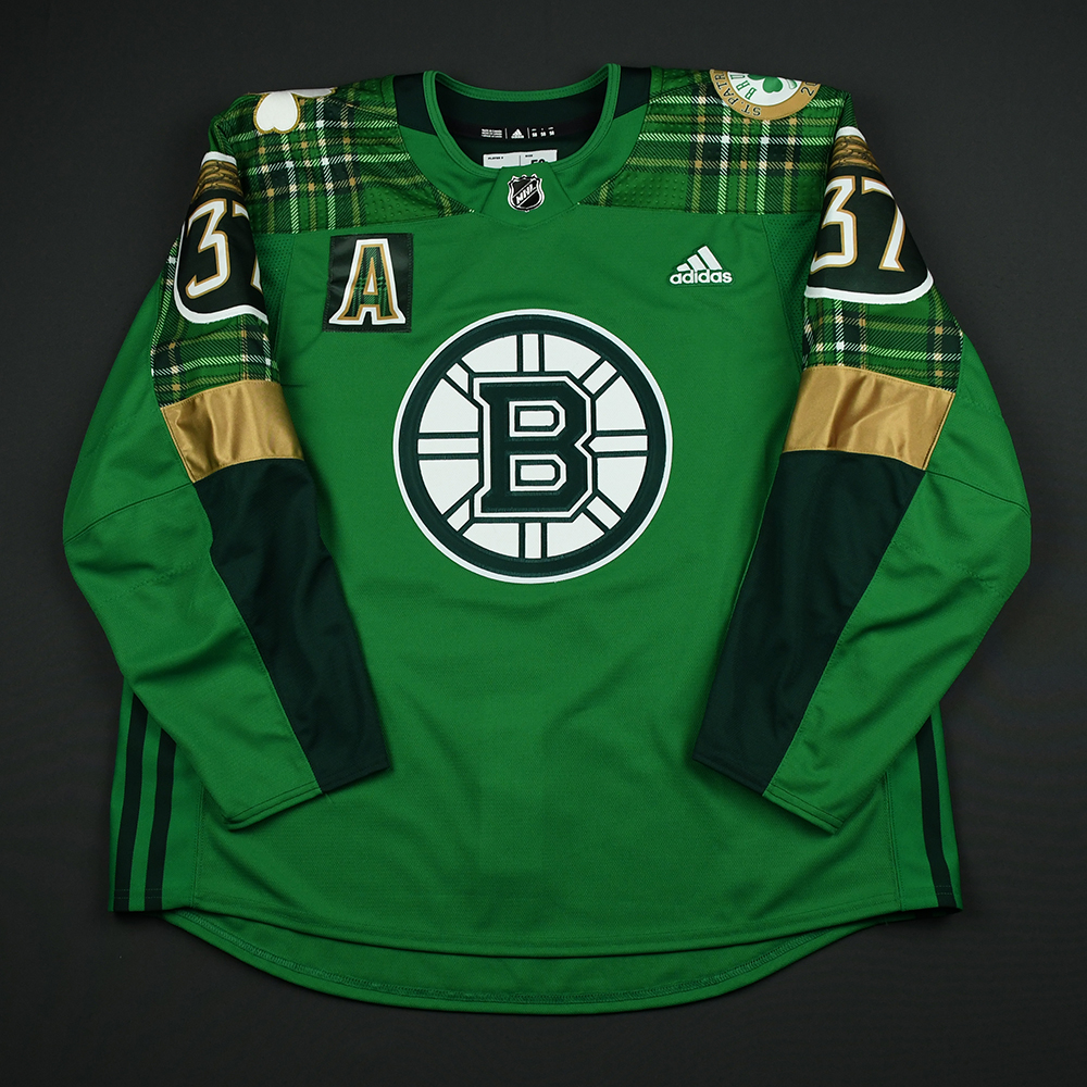 boston bruins st patricks day jersey bergeron