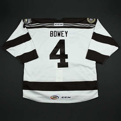 Madison Bowey - Hershey Bears - 2018 Capital BlueCross Outdoor Classic Game-Issued Jersey