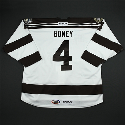 Madison Bowey - Hershey Bears - 2018 Capital BlueCross Outdoor Classic Game-Issued Jersey