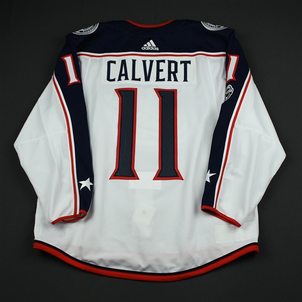 columbus blue jackets game worn jerseys