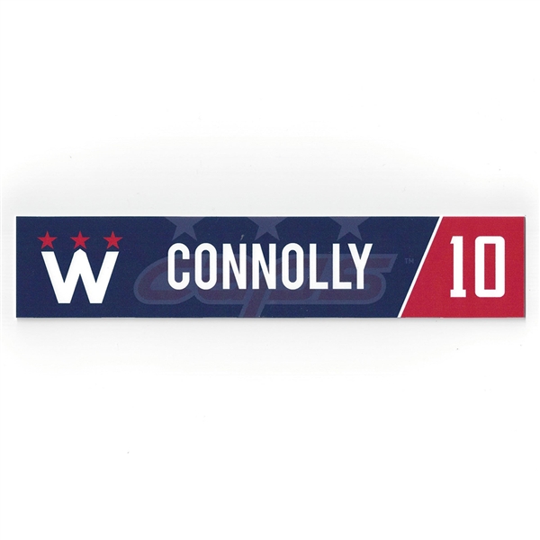 Brett Connolly - Washington Capitals - 2018 Stadium Series-Style March 20th Locker Room Nameplate 