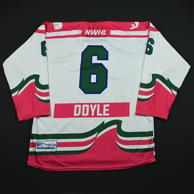 Shannon Doyle - Connecticut Whale - Game-Worn Strides for the Cure Jersey - Jan. 27, 2018