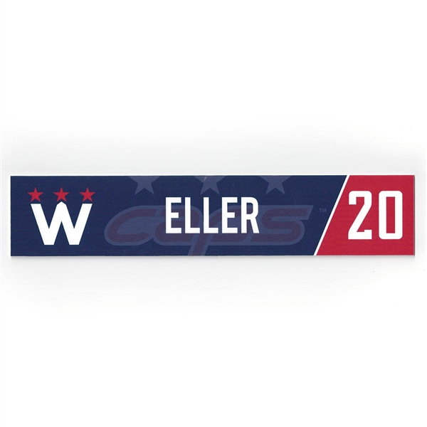 Lars Eller - Washington Capitals - 2018 Stadium Series-Style March 20th Locker Room Nameplate 