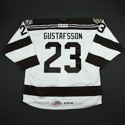 Hampus Gustafsson - Hershey Bears - 2018 Capital BlueCross Outdoor Classic Game-Issued Jersey
