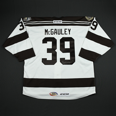 Tim McGauley - Hershey Bears - 2018 Capital BlueCross Outdoor Classic Game-Issued Autographed Jersey