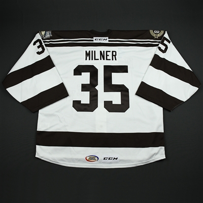 Parker Milner - Hershey Bears - 2018 Capital BlueCross Outdoor Classic Game-Issued Jersey
