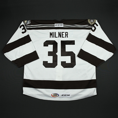 Parker Milner - Hershey Bears - 2018 Capital BlueCross Outdoor Classic Game-Issued Jersey