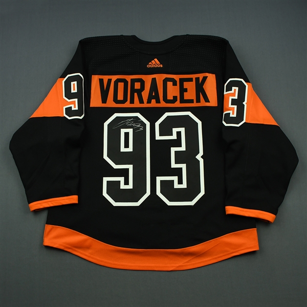 Jakub Voracek - Philadelphia Flyers - 42nd Flyers Wives Carnival - Event-Worn Autographed Jersey