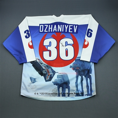 Daniyal Dzhaniyev - 2019 U.S. National Under-17 Development Team - Star Wars Night Game-Worn Autographed Jersey
