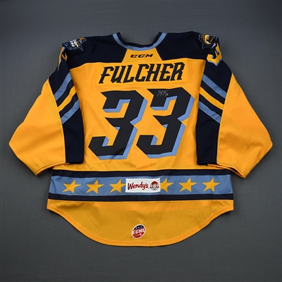 Kaden Fulcher - 2019 CCM/ECHL All-Star Classic - Hooks - Game-Worn Autographed w/ socks Jersey