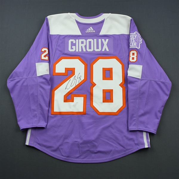 hockey fights cancer jersey flyers