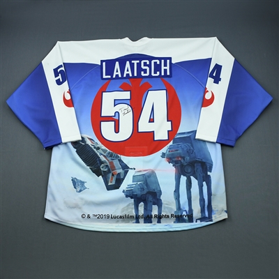 Daniel Laatsch - 2019 U.S. National Under-17 Development Team - Star Wars Night Game-Worn Autographed Jersey