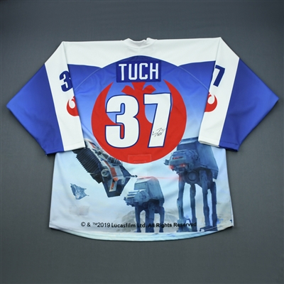 Luke Tuch - 2019 U.S. National Under-17 Development Team - Star Wars Night Game-Worn Autographed Jersey