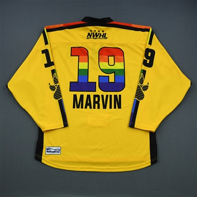 Gigi Marvin - Boston Pride - Game-Worn You Can Play Jersey - Feb. 2, 2019