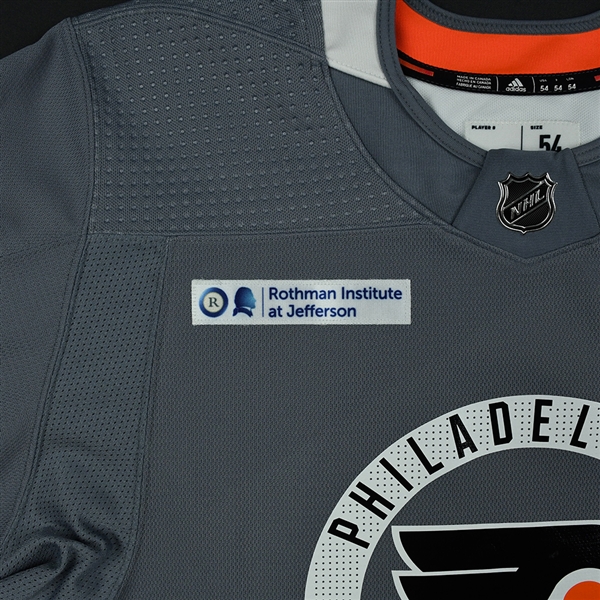 flyers gray jersey