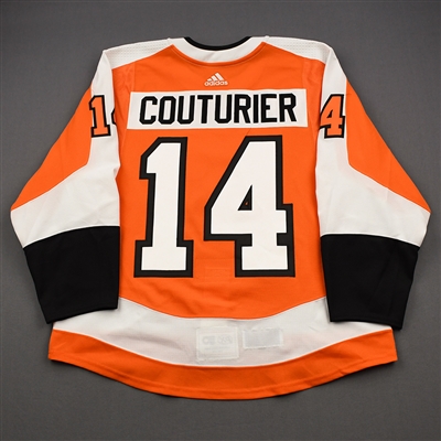 Sean Couturier - 2019 NHL Global Series Game-Worn Jersey w/A