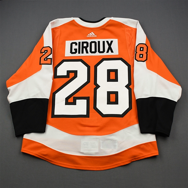 Claude Giroux - 2019 NHL Global Series Game-Worn Jersey w/C