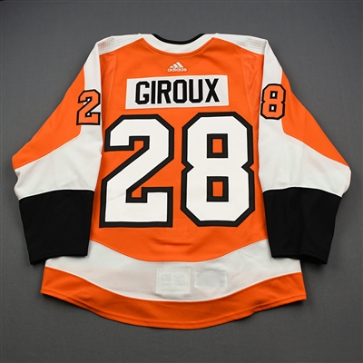 Claude Giroux - 2019 NHL Global Series Game-Worn Jersey w/C