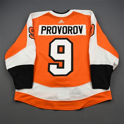 Ivan Provorov - 2019 NHL Global Series Game-Worn Jersey
