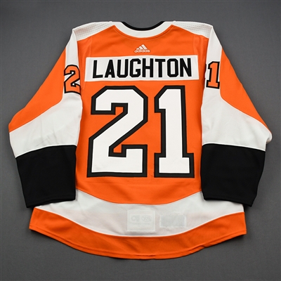 Scott Laughton - 2019 NHL Global Series Game-Worn Jersey