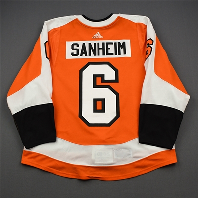 Travis Sanheim - 2019 NHL Global Series Game-Worn Jersey