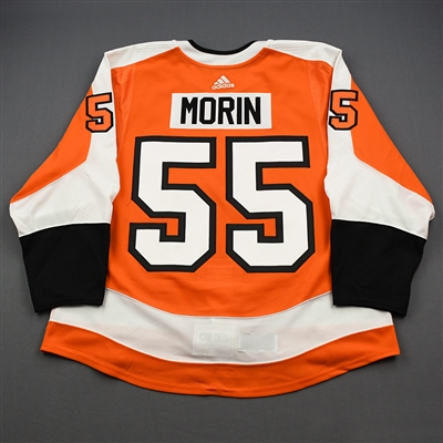Samuel Morin - 2019 NHL Global Series Game-Issued Jersey