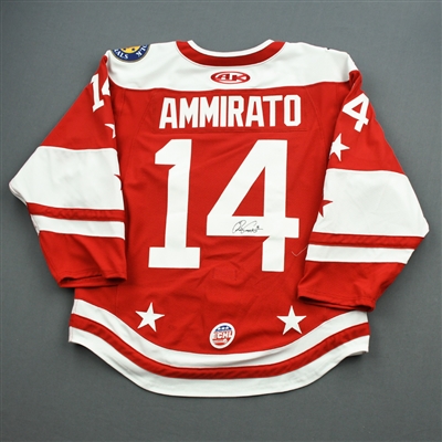Roman Ammirato - 2020 ECHL All-Star Classic - Eastern - Game-Worn During GM 5 & 6, Skills Comp. & Semi-Finals Auto Jersey & Socks 