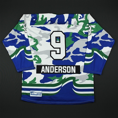 Kaycie Anderson - Connecticut Whale - 2017-18 - Military Appreciation - Worn February 25, 2018 - MGG011993