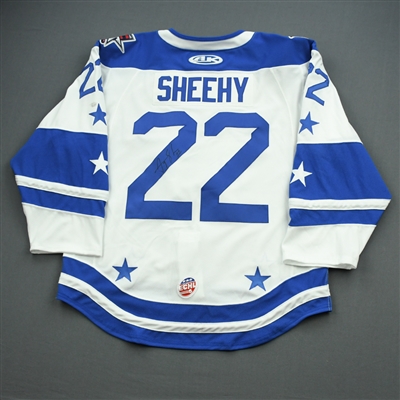 Tyler Sheehy - 2020 ECHL All-Star Classic - Western - Game-Worn During GM 5 & 6, Skills Comp. & Semi-Finals Auto Jersey & Socks 