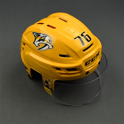 P.K. Subban - Game-Worn Helmet - 2019 NHL Stanley Cup Playoffs