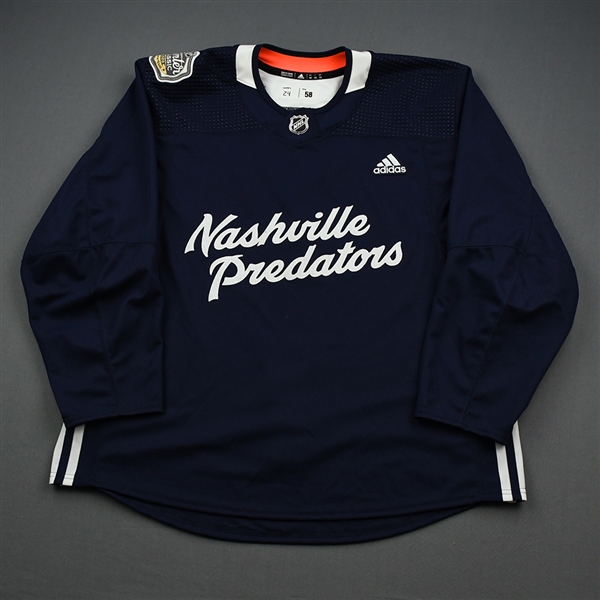 predators practice jersey