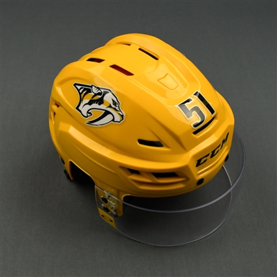 Austin Watson - Game-Worn Helmet - 2019 NHL Stanley Cup Playoffs