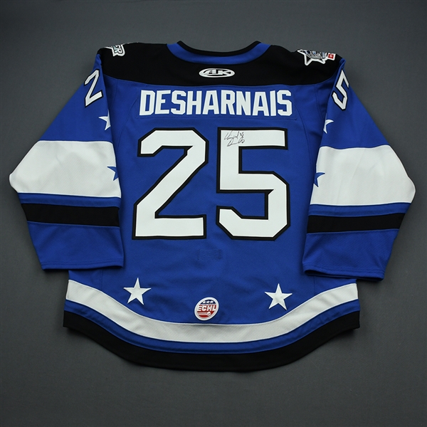Vincent Desharnais - 2020 ECHL All-Star Classic - Bolts - Game-Worn Autographed Jersey