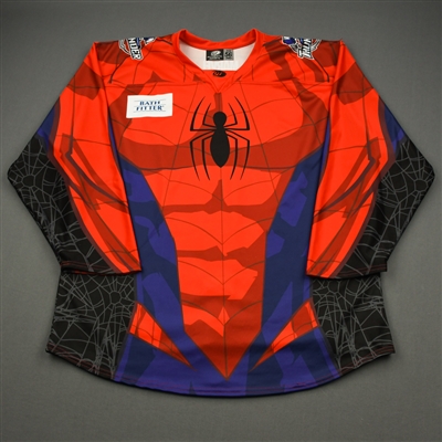 Blank NNO - Spider-Man- 2019-20 MARVEL Super Hero Night - Game-Issued Jersey 