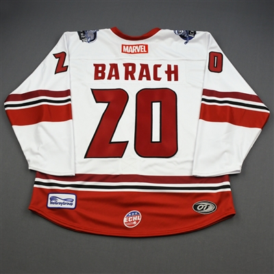 Derek Barach Ant-Man - 2019-20 MARVEL Super Hero Night - Game-Issued Jersey