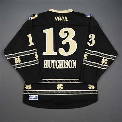 Cailey Hutchison - Team Packer - 2020 NWHL All-Star Game & Skills Challenge - Game-Worn Jersey