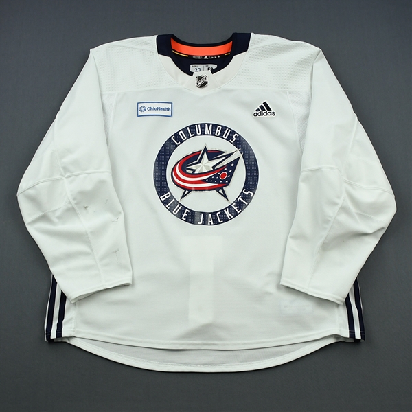 columbus blue jackets practice jersey