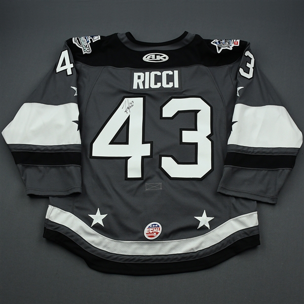 Fabrizio Ricci - 2020 ECHL All-Star Classic - Hammers - Game-Worn Autographed Jersey