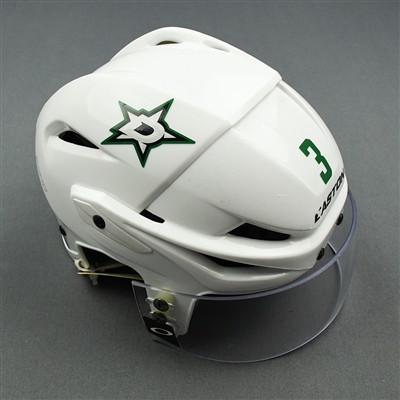 John Klingberg - 2015-16 - Dallas Stars - Game-Used Helmet