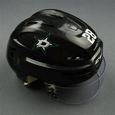 Stephen Johns - 2015-16 - Dallas Stars - Game-Used Helmet