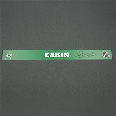 Cody Eakin - Dallas Stars - Autographed Name Plate