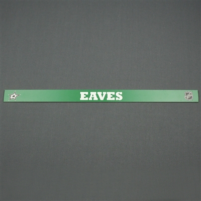 Patrick Eaves - Dallas Stars - Name Plate
