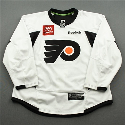 Sean Couturier - 2012-13 - Philadelphia Flyers - White Practice Jersey