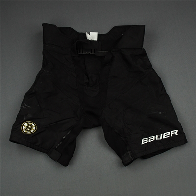 David Pastrnak - Game-Worn - Bauer Pants Shell - Worn During 2019 Stanley Cup Final