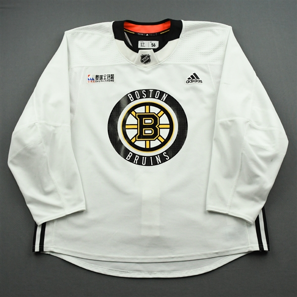 Craig Smith - Boston Bruins - Practice-Worn Jersey - 2020-21 NHL Season