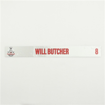 Will Butcher - 2000 Stanley Cup 20th Anniversary Locker Room Nameplate
