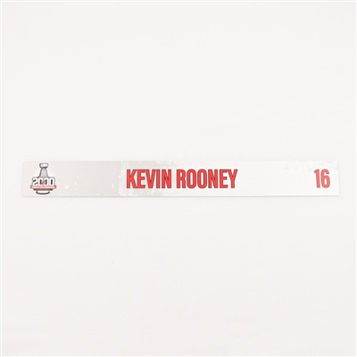 Kevin Rooney - 2000 Stanley Cup 20th Anniversary Locker Room Nameplate