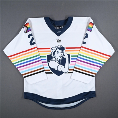 No Name On Back (NNOB) - Game-Issued Pride Jersey